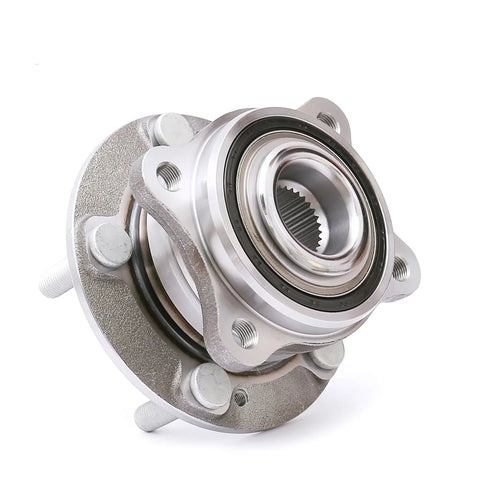 Front Wheel Hub Bearing Assembly Set Of 2 OE Replacement Fits Hyundai Sonata 2015 To 2019, Hyundai Tucson 2018 To 2020, 5 Lug Front view