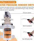 Water pressure sensor switch of Heavy Duty 110V Electric Wine Transfer Pump for automatic start/stop function.