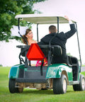 Two Pack Slow Moving Vehicle Signs With Mounting Brackets For Golf Carts Tractors And UTVs 14 By 16 Inch Diamond Grade Reflective