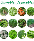 Various vegetables for sowing using Handheld Manual Seed Sower For Vegetables With Precise Sowing, Adjustable Depth