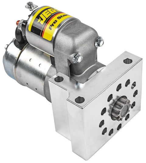 Plug And Play No Sweat Electric Starter For Chevy Small Block Big Block V6 Motors With 168 Tooth Flywheel Direct Fit with gear reduction.