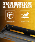 Hammer Holder Wall Mount Organizer For Garage And Workshop Pegboard Compatible Tool Rack detail showing stain resistance.