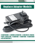 Replacement 29V 2A Switching Power Supply Adapter For Your Recliner Sofa Lift Chairs 2 Pin Connector With 90 Degree Plug Compatible With KDDY008M KDDY001 KDDY008 KDDY008F ZBHWX-A290020A W52RA73-290018 HXY-270V2220A black adapter with 2-pin cord