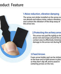 Drop Away Arrow Rest Felt Kit components and features for compound bows, emphasizing anti-slip and stability enhancement.