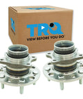 Rear Wheel Bearing And Hub Assembly Set Two Piece For Hyundai Azera Sonata Tucson Kia Cadenza Optima And Sportage Includes Rear Driver Side And Rear Passenger Side Replacement Hubs