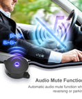 Driver in car showcasing Front Parking Sensor Kit With Buzzer And 58KHz OE Standard Sensors, bull bar recognition, audio mute