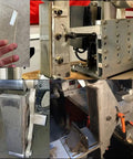 Dead Nuts Reliable Ceramic Glass Platen Liner For Belt Sander Grinder That Slides Right In With No Sweat Super Simple Swap For The Daily Workshop Build Measuring 200 X 50 By 5 Millimeters For Smooth Results, shown installed in a belt sander.