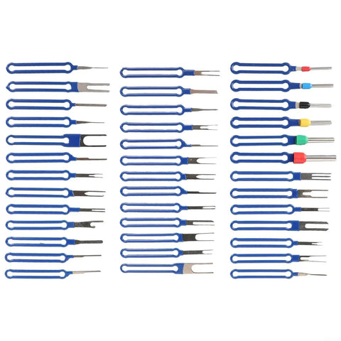 36 Piece Terminal Removal Tool Kit For Automotive And Household Electronics, Wire Pin Extractors, Stainless Steel And Plastic Tools