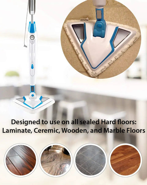Replacement Steam Mop Pads for Bissell PowerEdge and PowerForce Lift Off Mops 4 Pack on various floor types