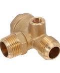 20mm Metal Air Compressor Check Valve With Easy Install And Flexible Pipe Connections For Quiet Smooth Operation And Efficient Performance One Way Inline Valve With Copper Design For Precision Pneumatic Systems And Universal Fit brass check valve