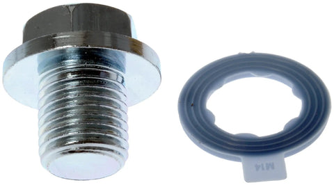 Oil Drain Plug Direct Replacement M14 1 50 Thread Head Size 17 mm Engine Oil Plug chrome plug with sealing washer