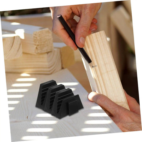 12 Piece Modular Wrench Organizer Tray For Garage And Workshop Space Saving Tool Holder With Durable Plastic Construction Keeps Wrenches Neatly Sorted For Quick Access And Easy Grab And Go Organization, showing the tray next to a wooden workspace.