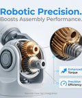 Brass Gears and Bronze Gear Set for Robot Wheels 10 to 1 Industrial Drive Kit Built to Last with precision integration.
