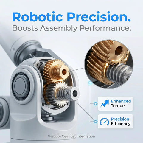 Brass Gears and Bronze Gear Set for Robot Wheels 10 to 1 Industrial Drive Kit Built to Last with precision integration.