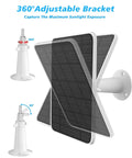 Plug And Play Sun Powered Solar Panel Charger For Pro 5S 4 3 Floodlight Ultra Ultra 2 Cameras Weatherproof IP65 6V 4.5W Panel Kit