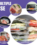 200 Count 8x12 Vacuum Sealer Bags BPA Free Precut for food storage, sous vide, microwave, boiling and freezing applications