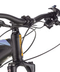 Ready To Roll Universal Bike Shift Cable Housing Kit For Shimano Sram Derailleur Shifter Set installed on bike handlebars