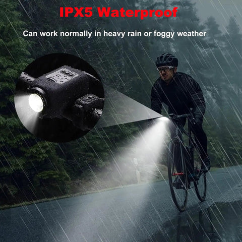 2 In 1 Bike Light And Horn With 110dB Siren Rechargeable Headlight For Night Riding Waterproof Handlebar Mount 5 Sound Modes Ideal For Ebikes And Scooters For Adults And Kids