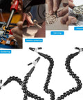 Third Hand Soldering Station With Adjustable Gooseneck Arms, PCB Holder And Clip for electronics, jewelry, and hobby work
