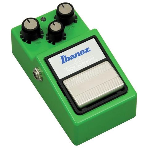 TS9 Tube Screamer Style Overdrive Pedal For Guitars, Classic Distortion Tone With Smooth Drive, True Bypass, front view