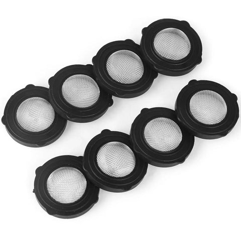 20 Pcs Hose Filter Washers With Stainless Steel Screen And Rubber Gasket For Garden Hose 3/4 Inch Connectors And 5/8 Inch Washing Machine, Reducing Nozzle Clogs And Sand Buildup.