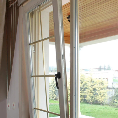 Keyed Lever Interior Door Handle With Lock, Built To Last Zinc Alloy Hardware For Home Or Office, Sleek Modern Design