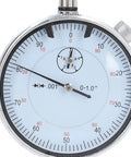 Close-up view of Pro Grade Dial Indicator With Magnetic Base For Shop Use Handy For Woodworking Lathe Table Saw And Workshop Tasks 0 to 1 Inch Range