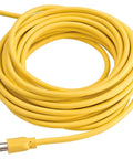 Yellow 50-foot power cord for Corded High Speed Floor Burnisher, 20 Inch Cleaning Width, 120V, 1.5 HP, 1500 RPM