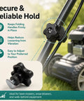 Premium Handle Knob And Screw Bolt Washer Replacement Kit 2 Pack For Toro Lawn Tractors, black knob on mower handle