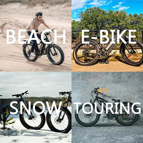 Fat Bike Front Fork With Air Suspension, 120mm Travel, 9mm QR, 135mm Spacing for beach, snow, e-bike, and touring use