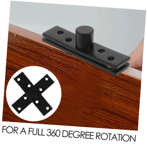 Hidden Pivot Door Hinge System 360 Degree Stainless Steel Concealed Pivot Hinge For Bookcase Doors close-up view