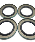 Trailer Hub Ready To Roll Grease Seals Pack Of 4 Double Lip 10-10 21333TB For 5200 6000 7000 Lb Axles 2.125 In X 3.376 In displayed