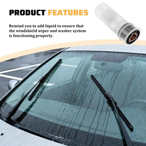Washer Fluid Level Sensor Replacement For 289111E400 18-0825 Durable Plastic Rubber Build Easy Install And Accurate Readings Premium Quality Sensor For Reliable Windshield Washer System, white sensor with sealing ring