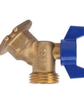 Top Tier 1/4 Inch Solid Brass Quarter Turn Ball Valve Heavy Duty Plumbing Replacement for Toilets and Showers, compact design