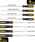 8 Piece Pick And Hook Tool Set For Auto Mechanics Built For Tough Jobs Precision Automotive Picks For Car Oil Seals Hose