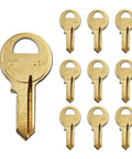 Durable M1 Master Key Blanks In Premium Brass Uncut Keys Pack Of 10 For Home And Professional Use With Smooth Edges Long Lasting Reliability