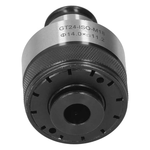 Solid Collet Chuck Holder With Torsion Overload Protection Fits Gt24 Iso for heavy duty drilling and milling tasks.