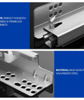 Heavy Duty Undermount Drawer Slides 21 Inch Soft Close Cabinet Runners with high quality galvanized steel material.