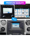 Ford Sync 2 To Sync 3 Upgrade Kit With Wireless CarPlay And 8 Inch Touchscreen GPS Navigation For F Series Trucks And SUV Lineup