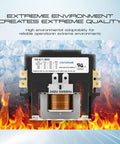 2 Pole 30 Amp 240V HVAC Contactor with 600VAC Rating, flame retardant housing for condensers, compressors, and heat pumps
