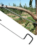 20 Piece Fruit Tree Limb Spreader Set For Branch Support 10 Inch Spreader Tools in use on fruit tree branch in orchard setting