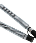 Close-up of Heavy Duty 42 Inch Grease Gun Hose Assembly One Eighth Inch NPT 10,000 PSI Max Replacement Hose For Grease Guns