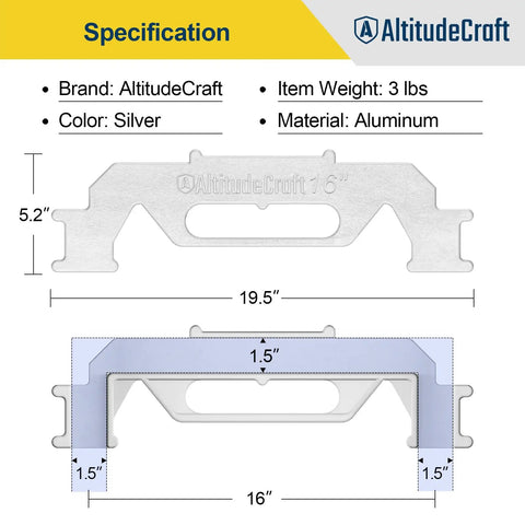 Heavy Duty 16 Inch Stud Layout Tool And Precision Framing Jig For No Sweat Construction Spacing Pro Builder Essential Wood Wall Measuring Guide dimensions and specifications