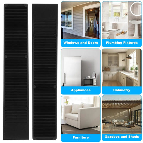 48 Pack Heavy Duty Plastic Composite Shims For Furniture Doors Toilets And More Weatherproof Leveling Wedges usage examples