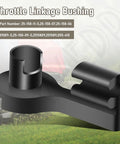8 Pack Throttle Linkage Bushing Set For Kohler CH Series And CV Engines Including CV14ST CV18S CH11 CH12.5 CH25 CH410 CH430 CH13 CH18 CH20 CH22 CH640 CH670 CH730 CV18S Exmark And John Deere Compatible Direct Fit Plug And Play black plastic bushing