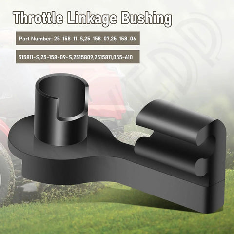 8 Pack Throttle Linkage Bushing Set For Kohler CH Series And CV Engines Including CV14ST CV18S CH11 CH12.5 CH25 CH410 CH430 CH13 CH18 CH20 CH22 CH640 CH670 CH730 CV18S Exmark And John Deere Compatible Direct Fit Plug And Play black plastic bushing