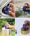 7 In 1 Portable Hardness Tester For Aluminum And Steel Alloys, Superficial Durometer Testing Machine, Leeb Hardness Tester, Hardness Testing Equipment LS252DC, On The Go Metal Material Gauge on metal parts
