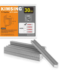 Pro Grade 30 Gauge Carbon Steel V Nails 7MM Length By 10 3MM Width For Nail Techs 4000 Piece Bulk Box displayed in packaging.
