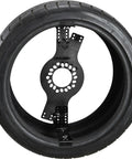 Professional Gearhead Wheel Fitment Simulator And Tire Rim Mockup Tool For 14 To 20 Inch Diameters Plus 7 To 10 Inch Widths side view of tire with adjustable gauge