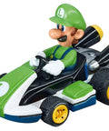 Luigi 1to43 Scale Mario Kart Analog Slot Car For GO Electric And Battery Racing Tracks, Totally Decked Out High Detail